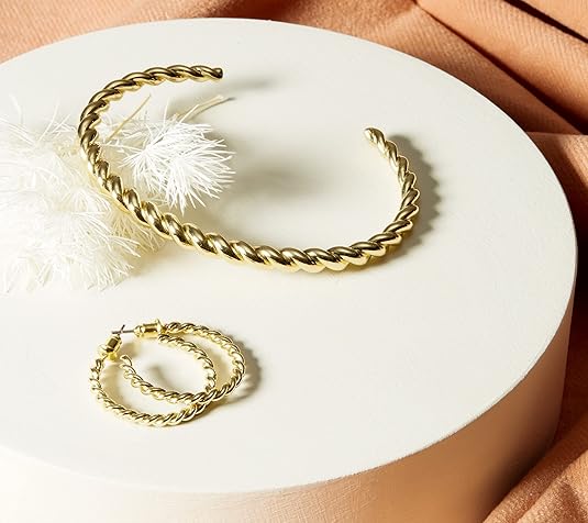 Twisted Bracelet | Gold